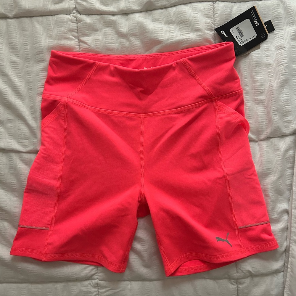 Puma Women's Athletic Shorts - Bright Pink